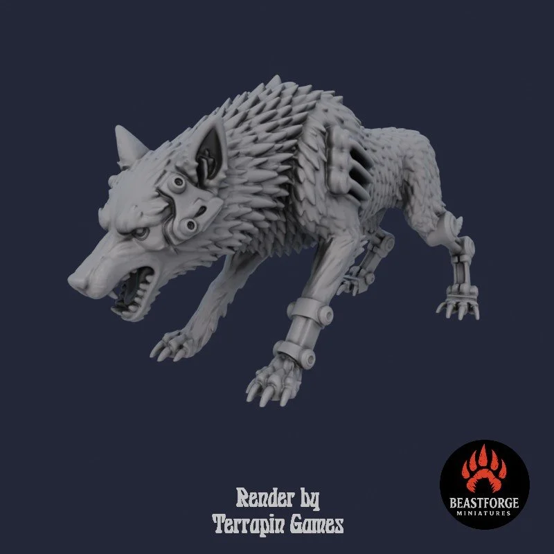 Mystic Companions - Augmented Wolf 1