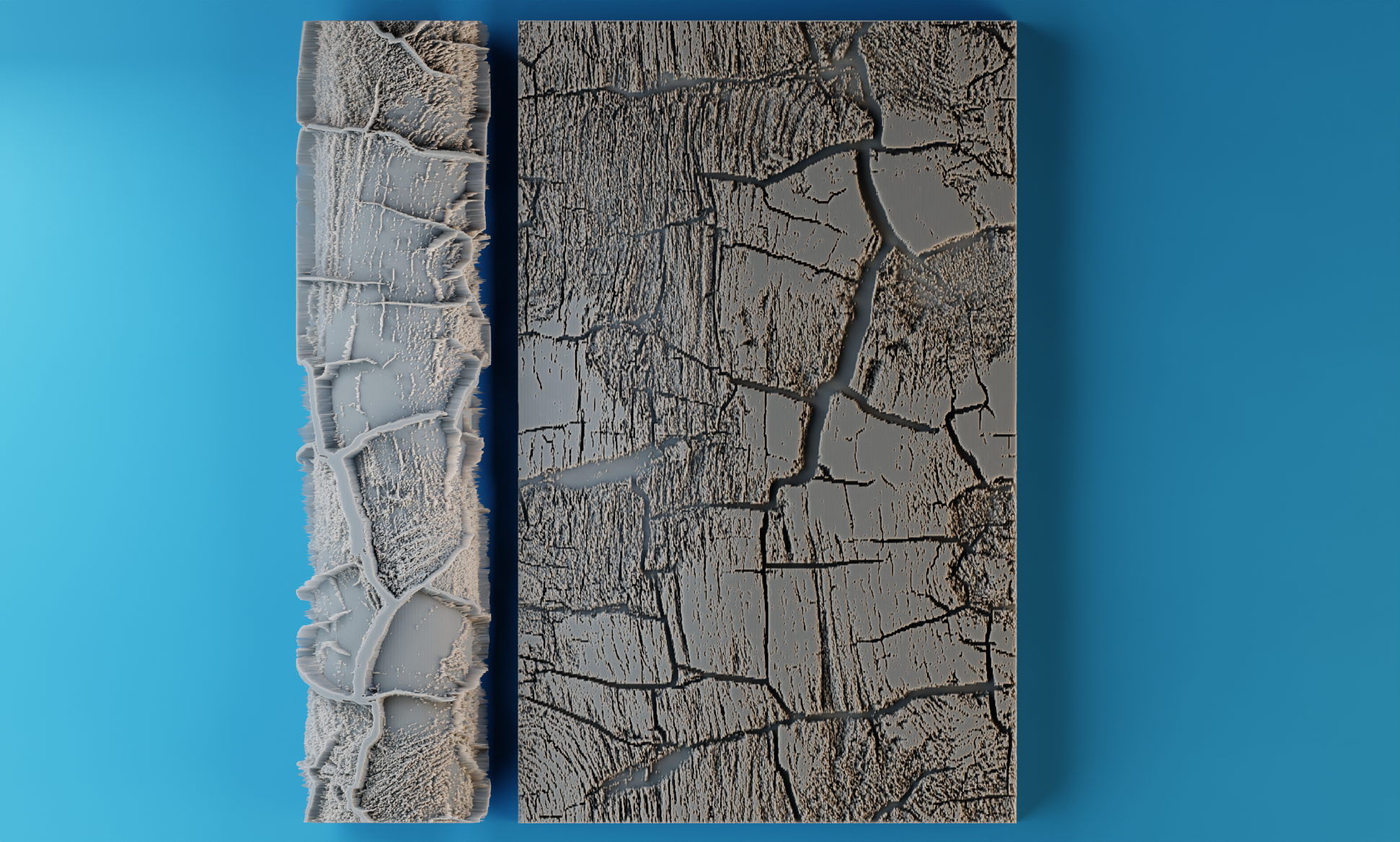 Print Legends Texture Roller – Wood 1