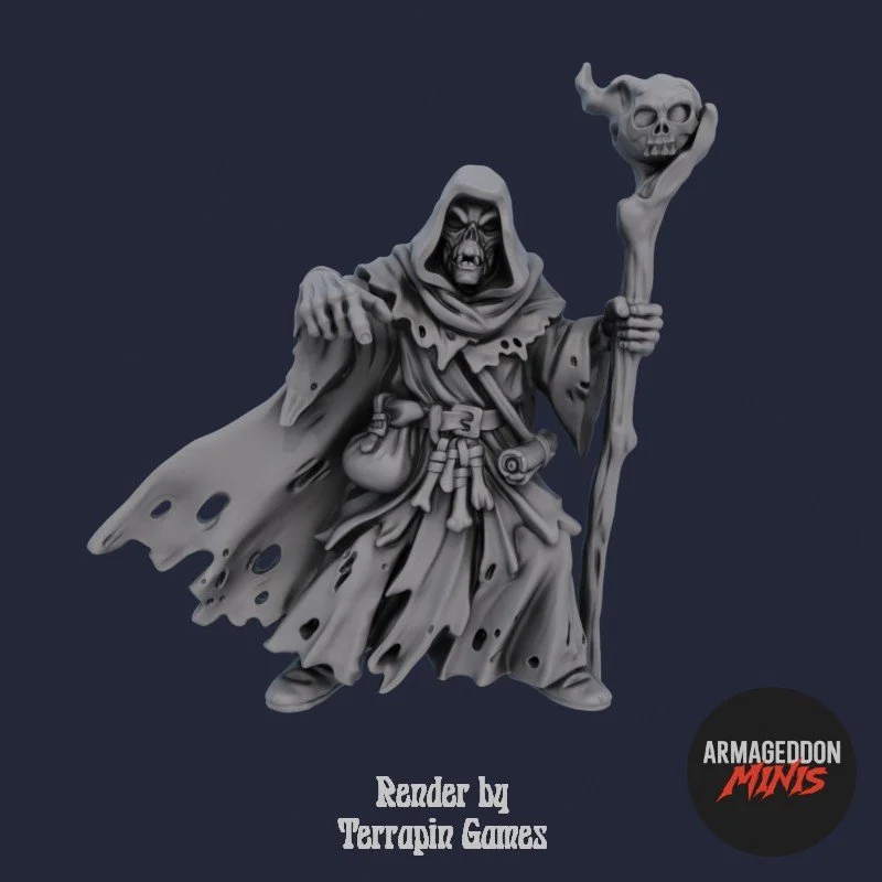 Necromancer's Warband - Nascra the Necromancer