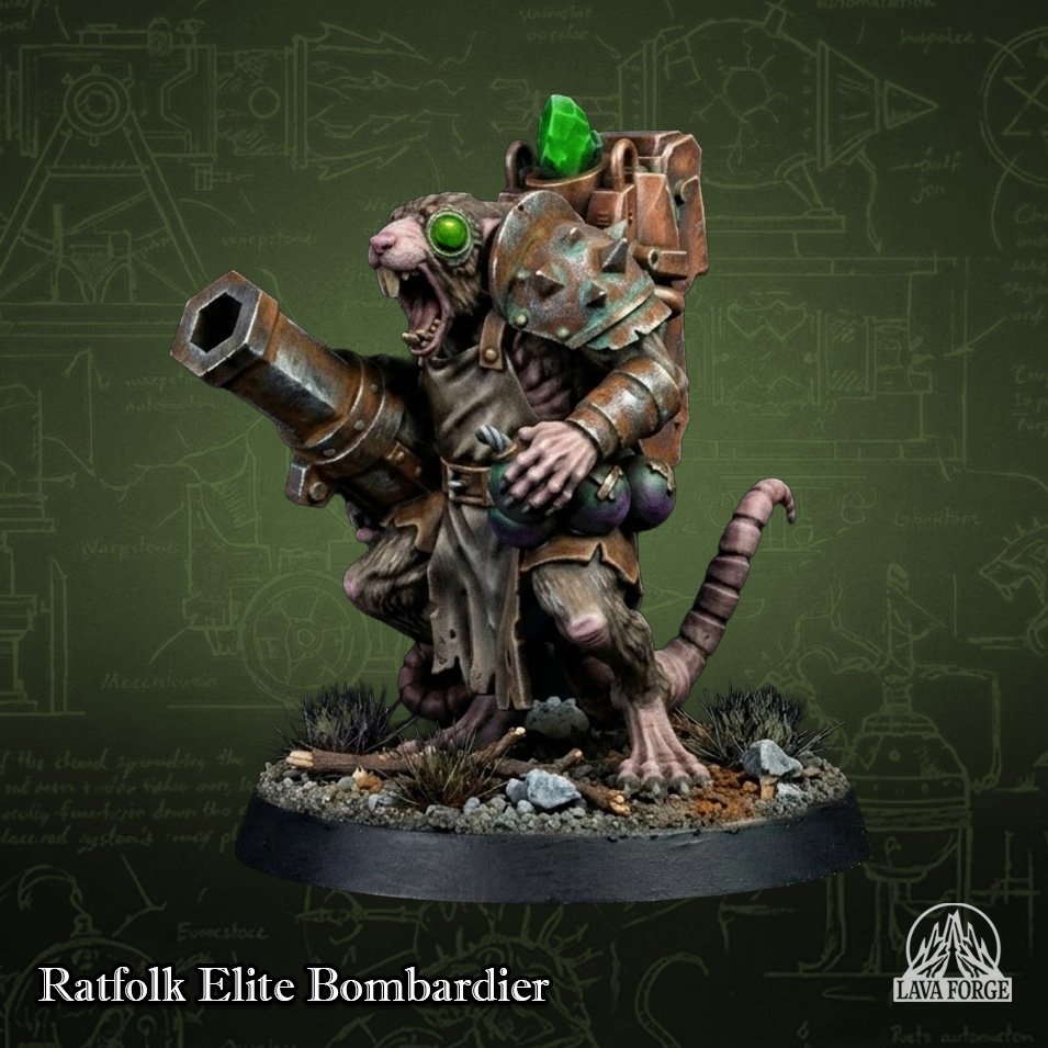 Rottenbrood - Ratfolk Elite Bombardier