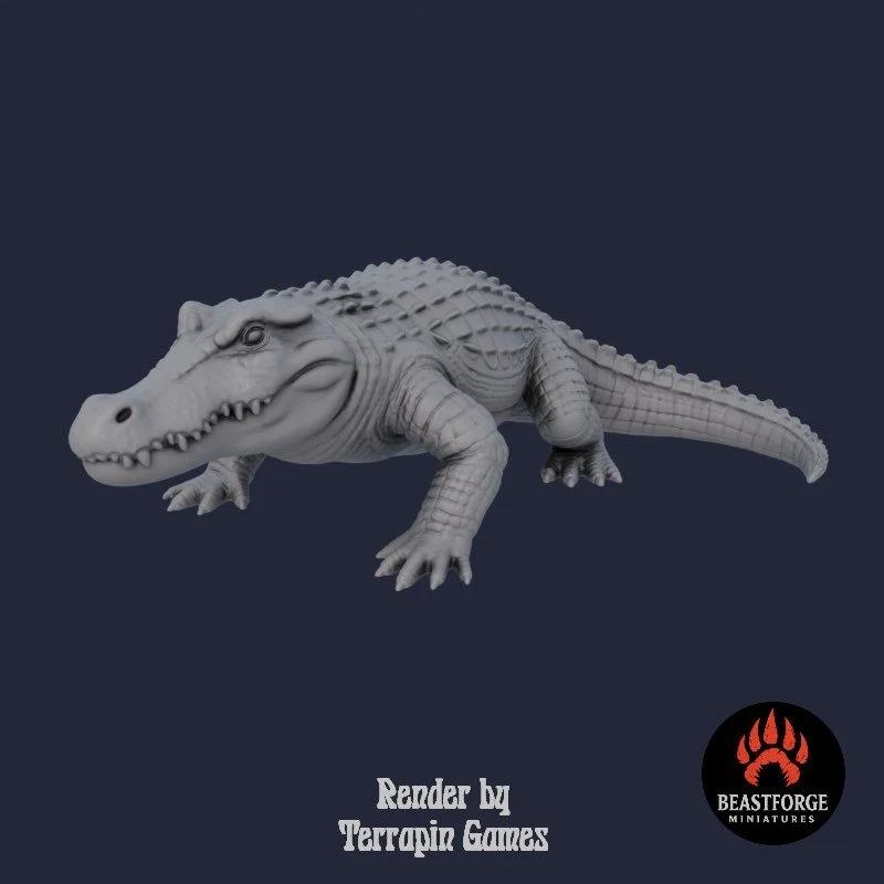 Mystic Companions - Swamp Crocodile 1