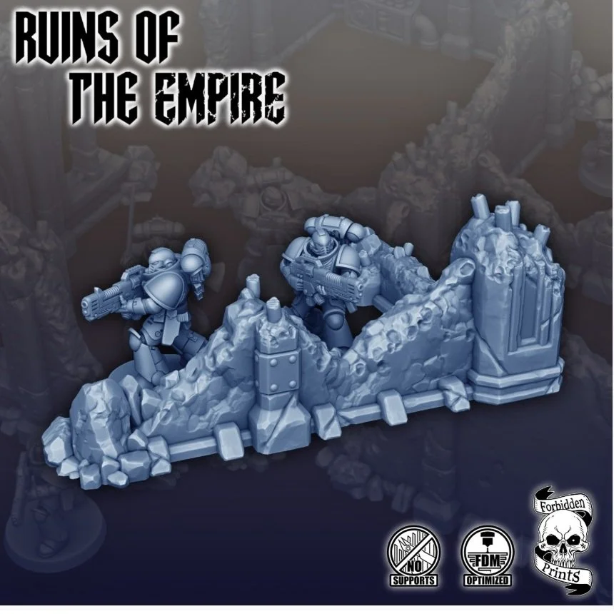 Ruins of the Empire – Corner Wall 5