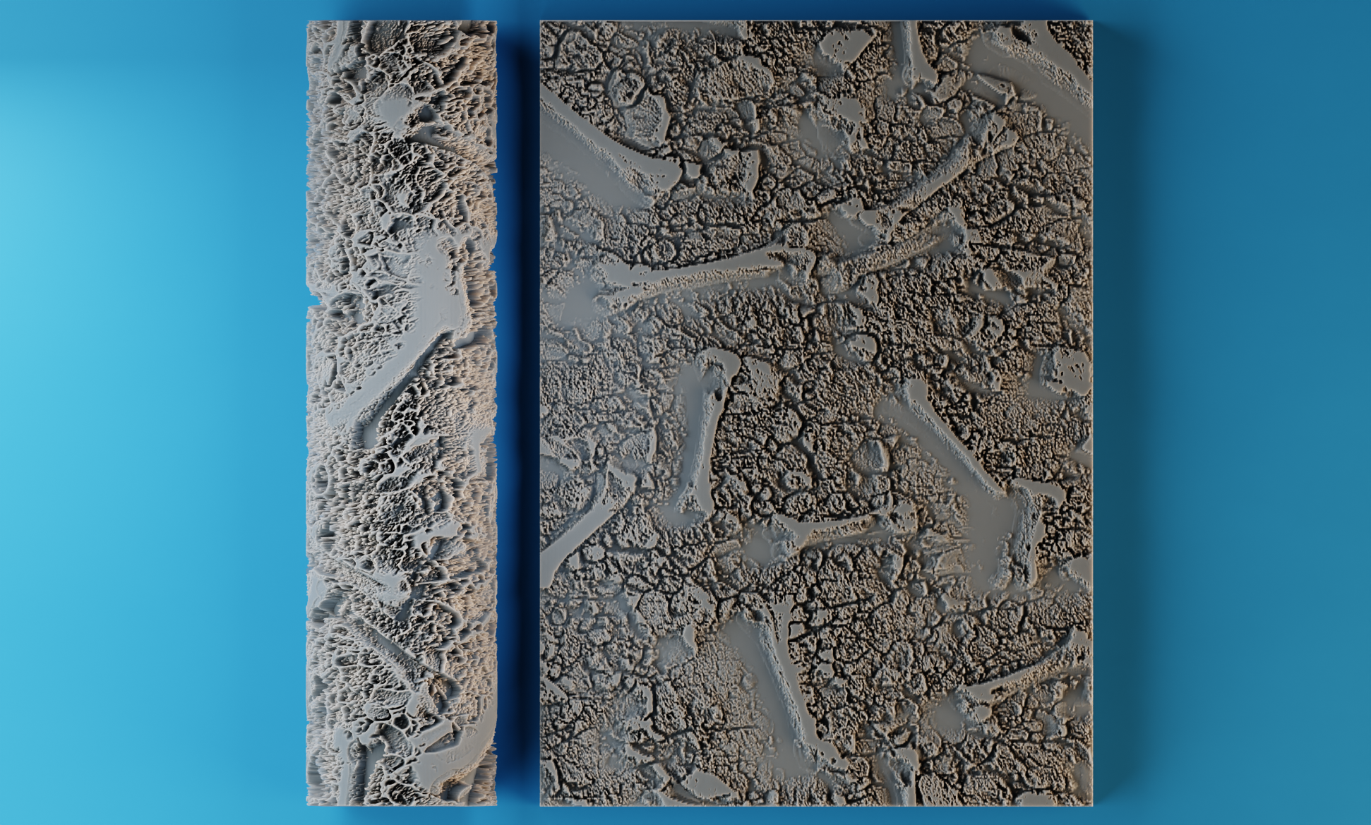 Print Legends Texture Roller – Organic 1