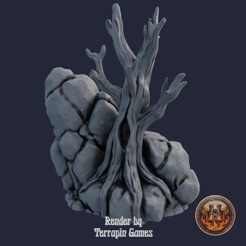CotR - Tree and Rock