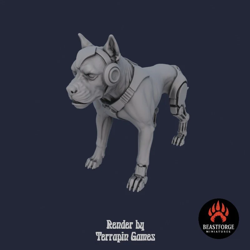 Mystic Companions - Cyber Mastiff 1