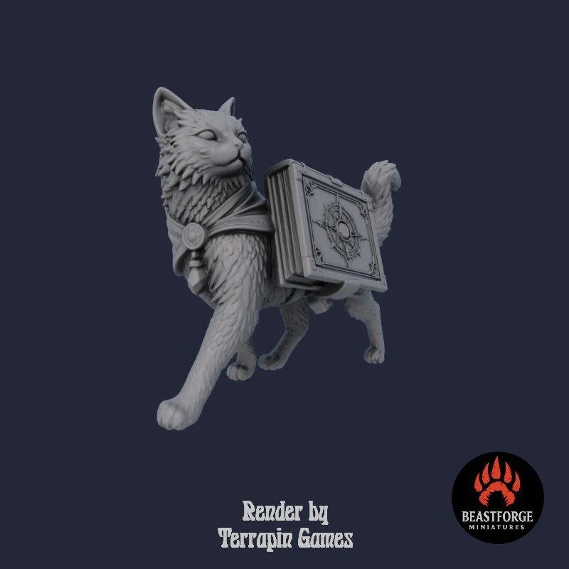 Mystic Companions - Arcane Cat 1