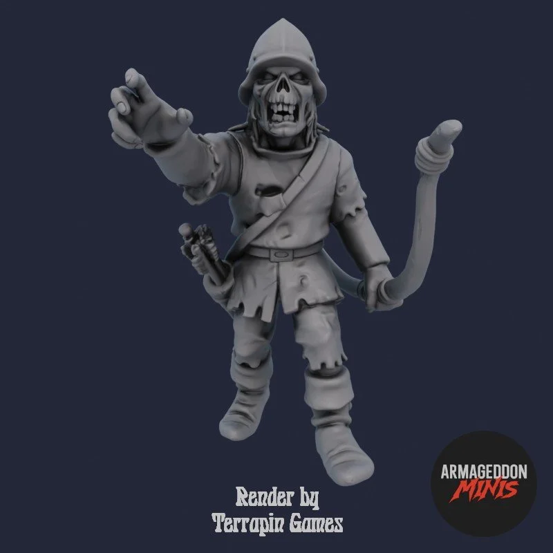 Necromancer's Warband - Zombie Bowman 3