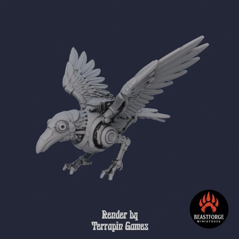 Mystic Companions - Servo Raven 2