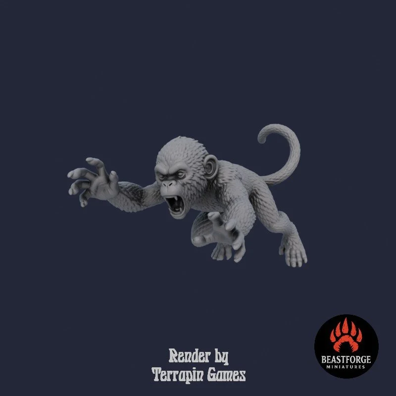 Mystic Companions - Jungle Monkey 2