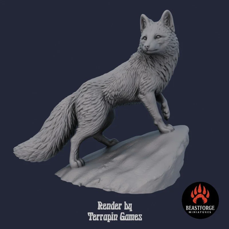 Mystic Companions - Snow Fox 1