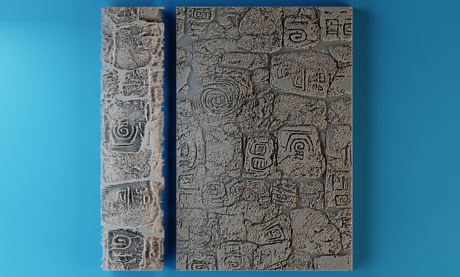 Print Legends Texture Roller – Symbol 1