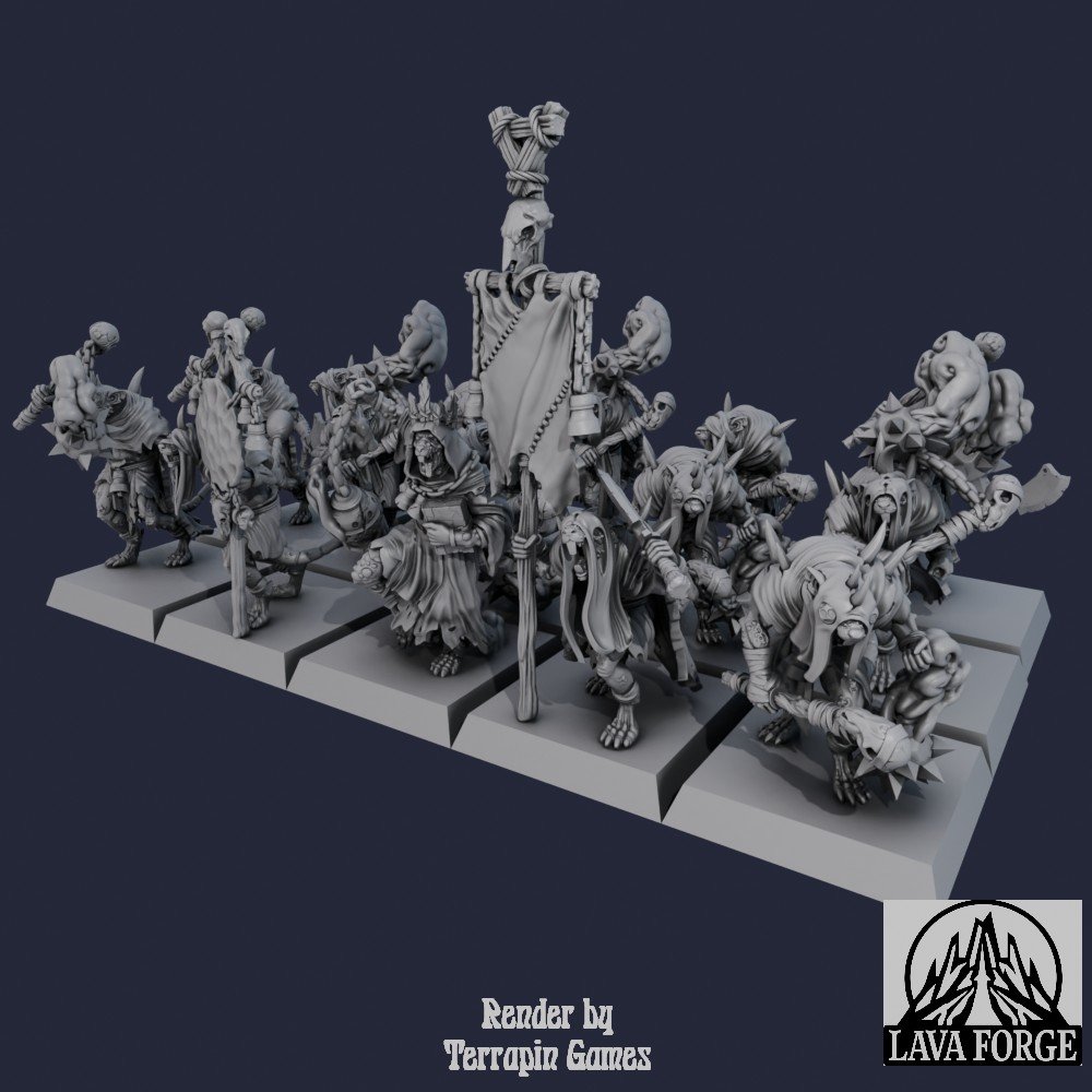 Rottenbrood – Plague Monks with Censers Regiment