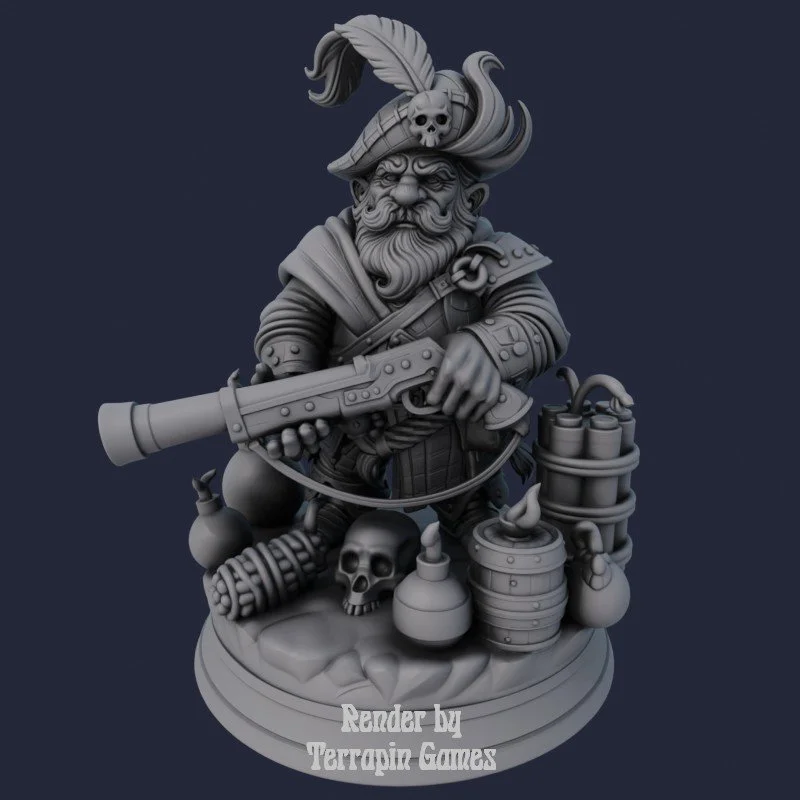 ToF Gunner Tidas Gunpowder