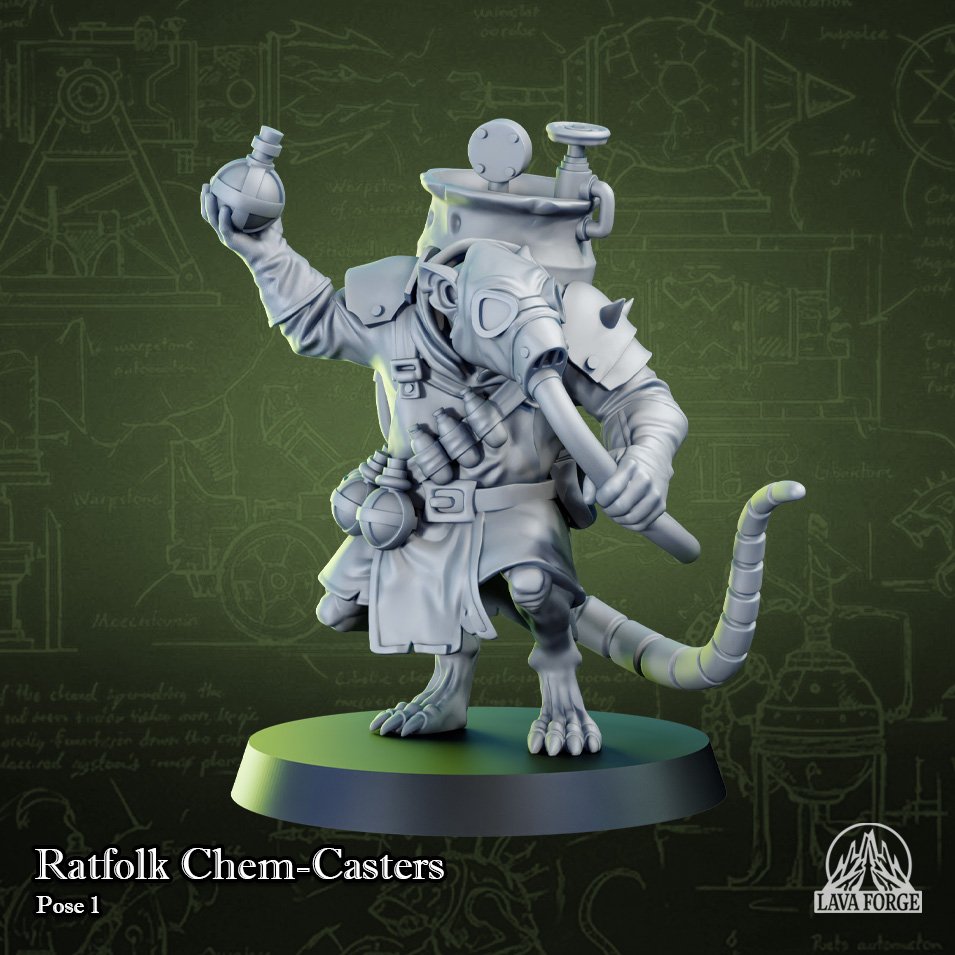 Rottenbrood - Ratfolk Chem Caster 1