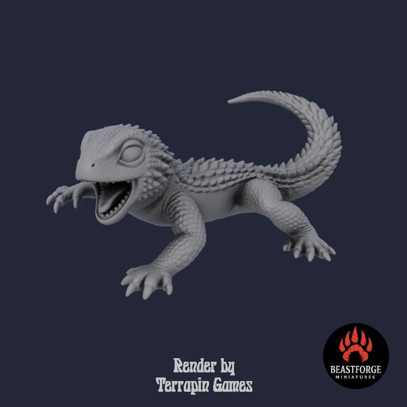 Mystic Companions - Desert Lizard 2