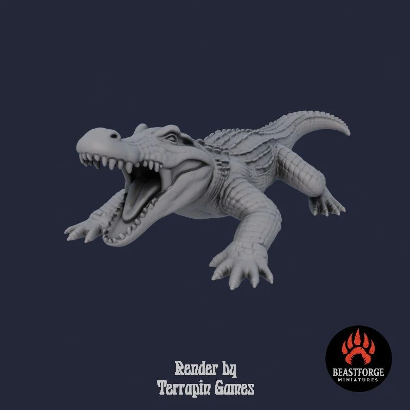 Mystic Companions - Swamp Crocodile 2