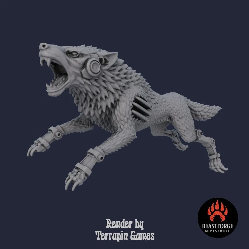 Mystic Companions - Augmented Wolf 2