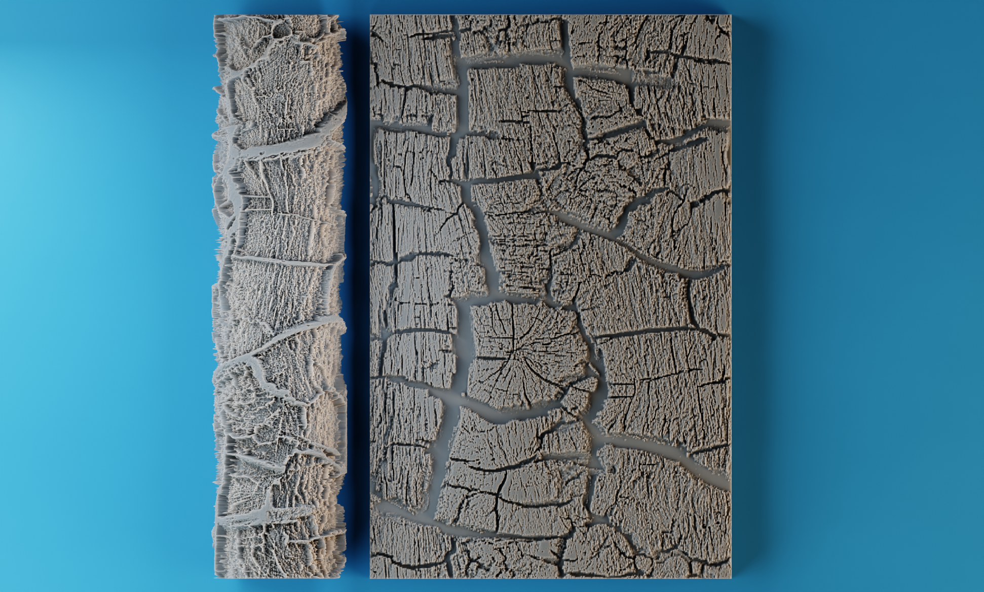 Print Legends Texture Roller – Wood 2