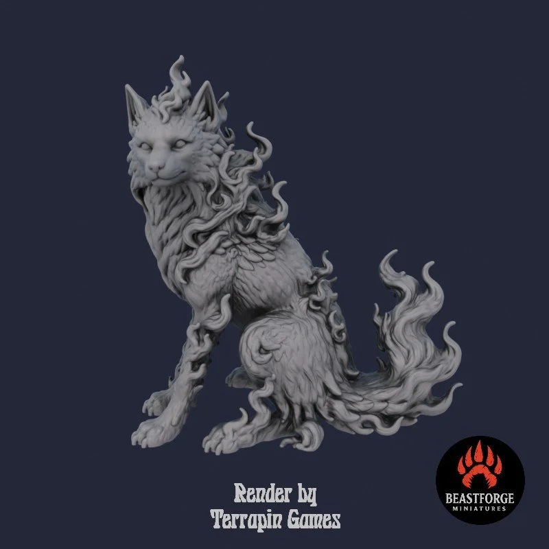 Mystic Companions - Spectral Wolf 1