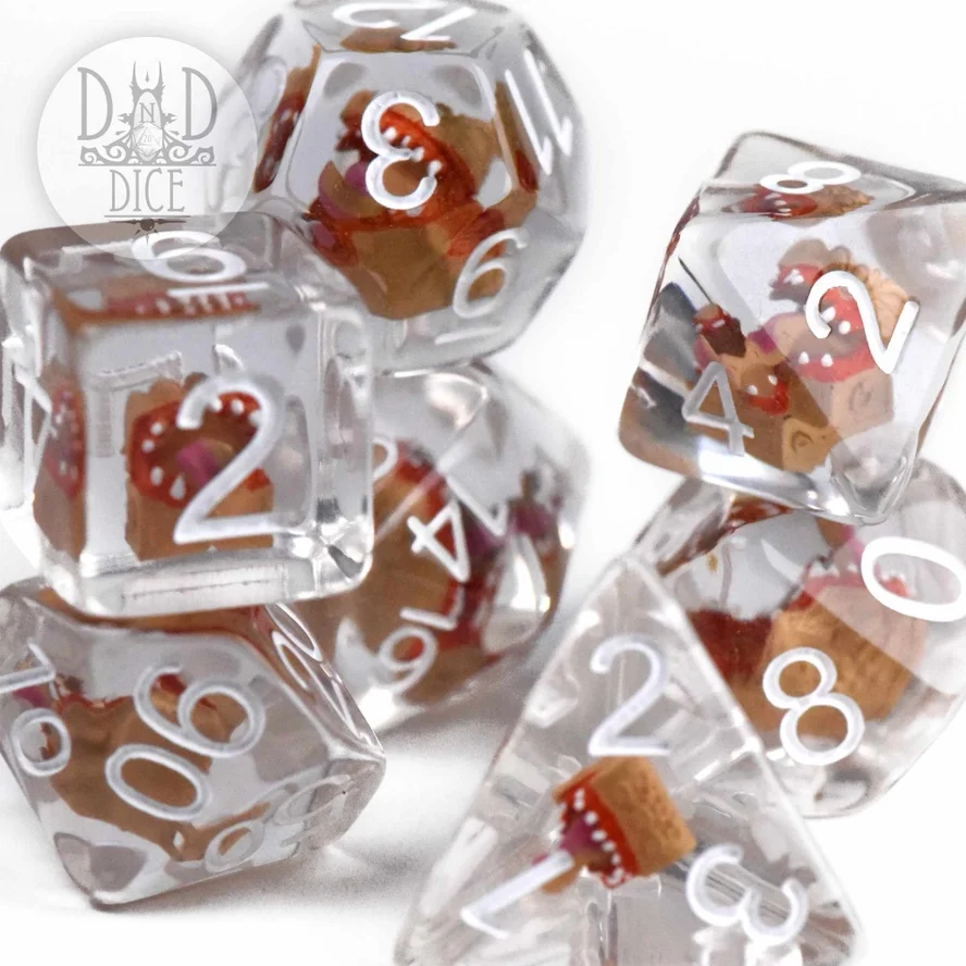 Mini Mimic Dice – Set of 7