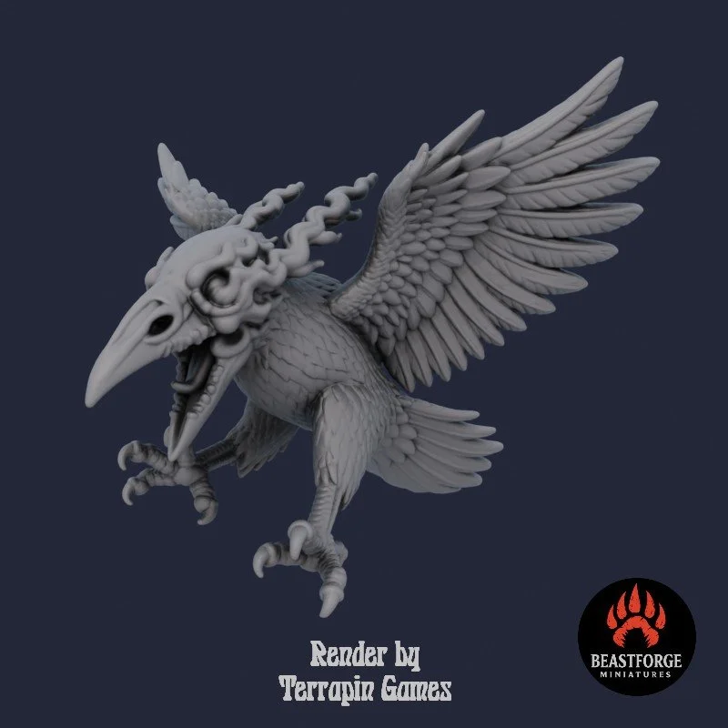 Mystic Companions - Ghost Crow 2