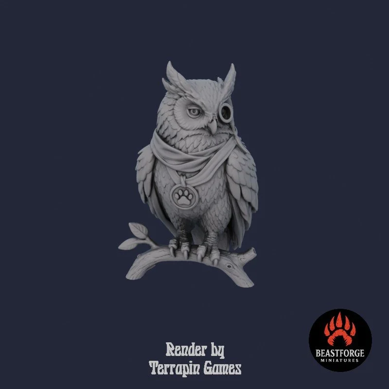 Mystic Companions - Wise Owl 1