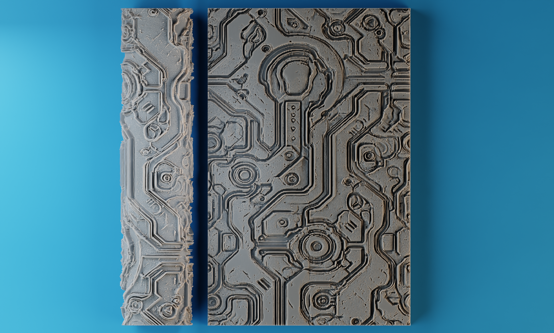 Print Legends Texture Roller – Sci Fi 2