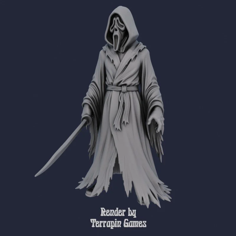 Icons of Dread - Face Ghost