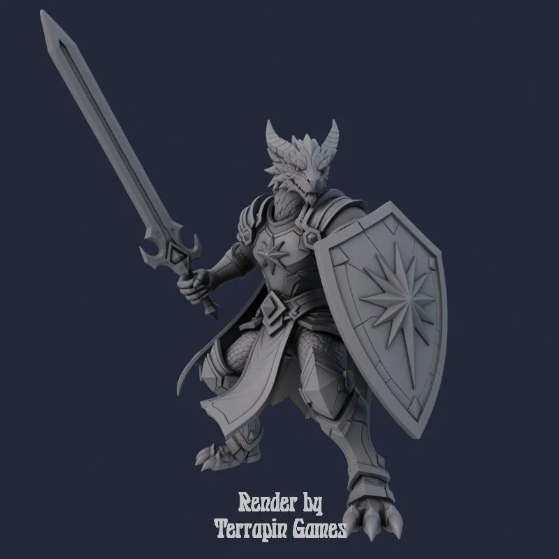 CoA - Tyrakhos, Defender of the Realm (Action Pose)