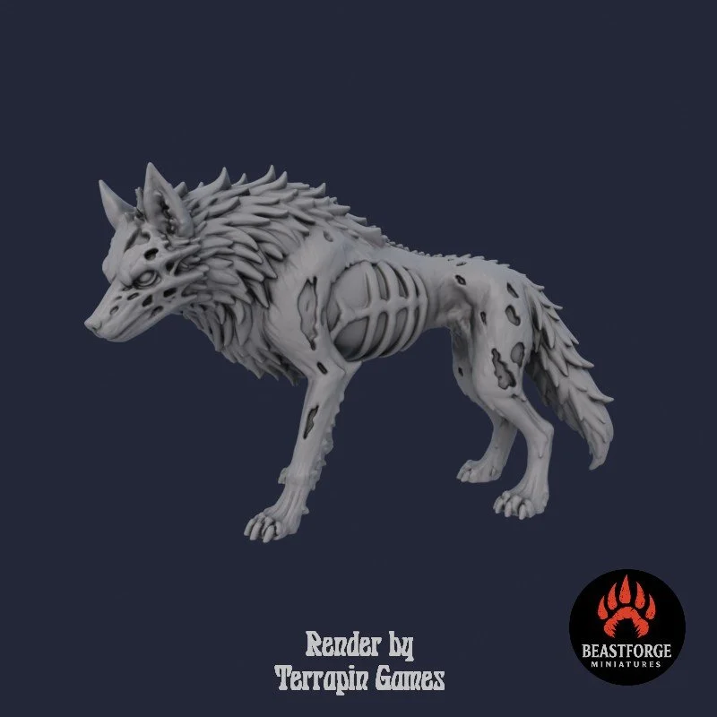 Mystic Companions - Corrupted Wolf 1