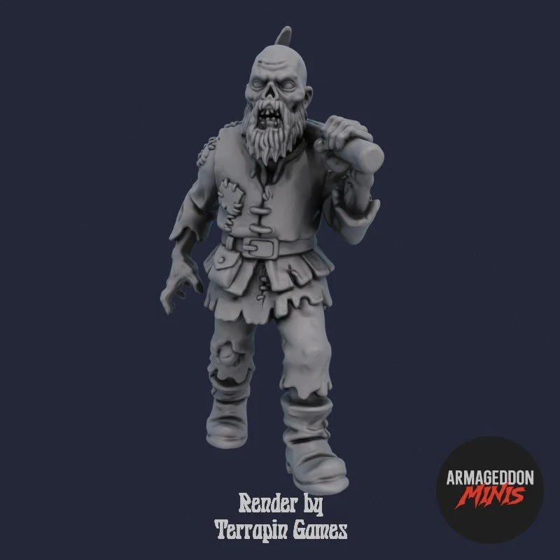 Necromancer's Warband - Zombie Worker 4