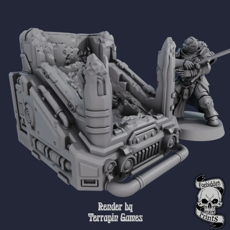 District 0012 Destroyed Vehicle Cab A1
