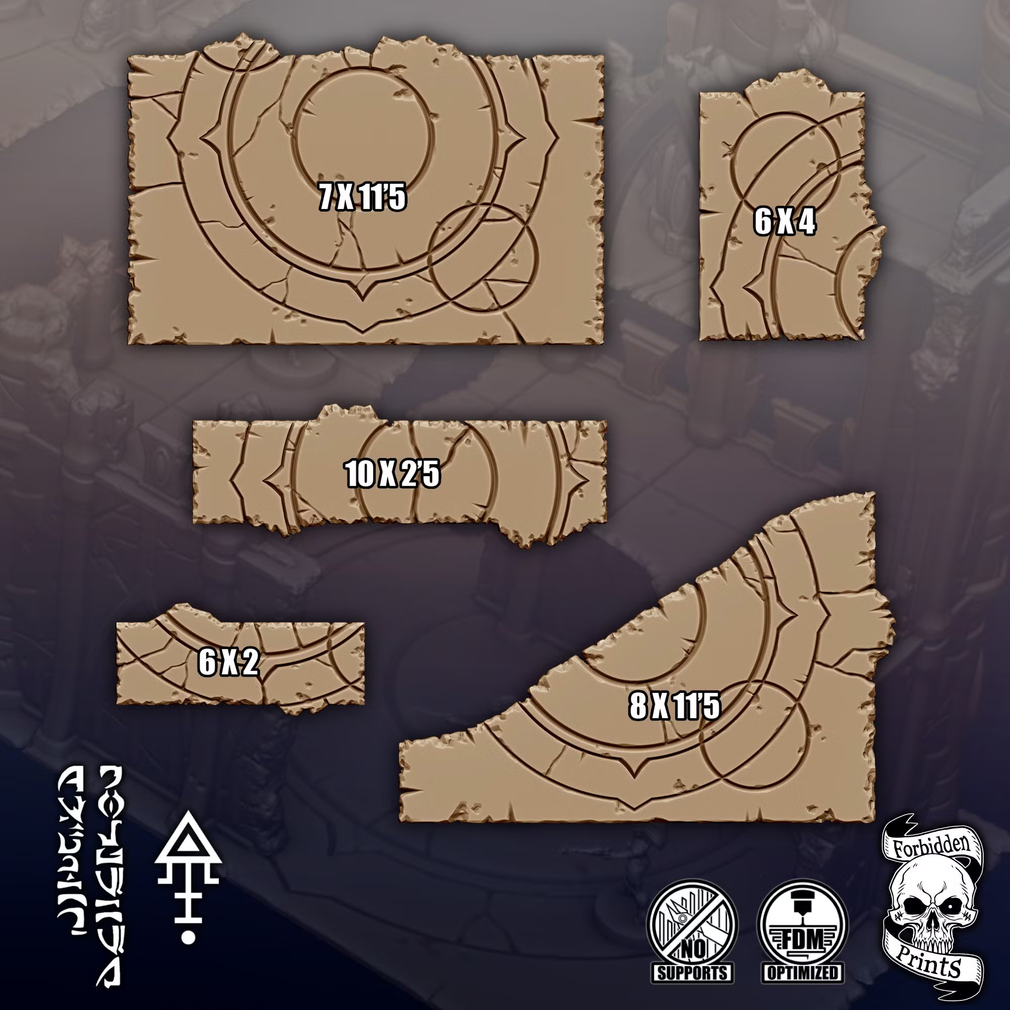 Umbral Covenant - WH40K 11th Edition Area Terrain Plates