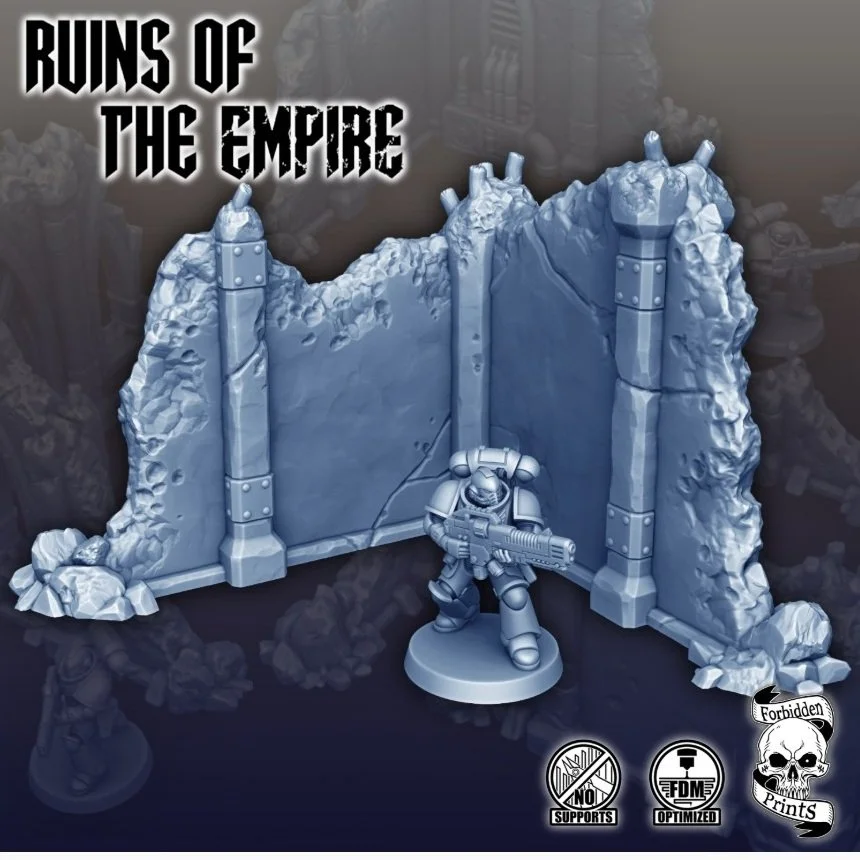 Ruins of the Empire – Corner Wall 3