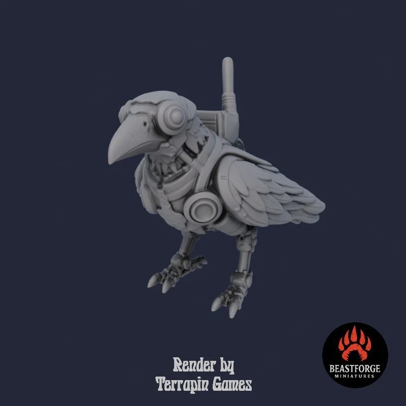 Mystic Companions - Servo Raven 1