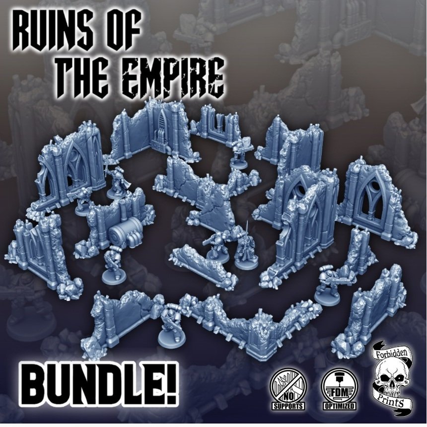 Ruins of the Empire – Scatter Terrain Bundle Vol 1