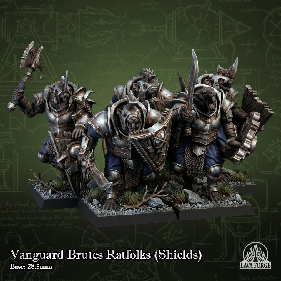 Rottenbrood – Vanguard Brutes with Shields Regiment