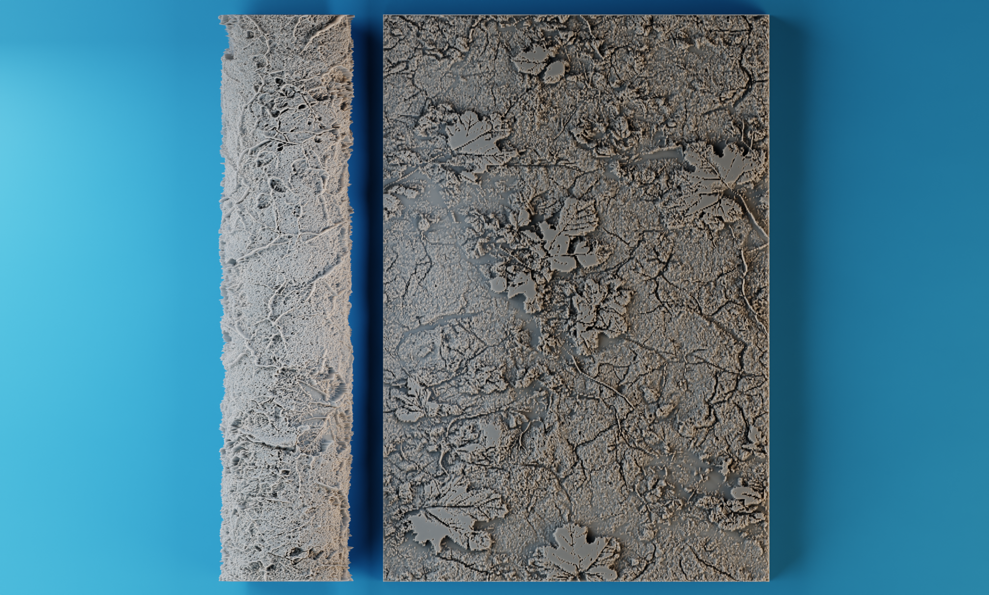 Print Legends Texture Roller – Leaf 4