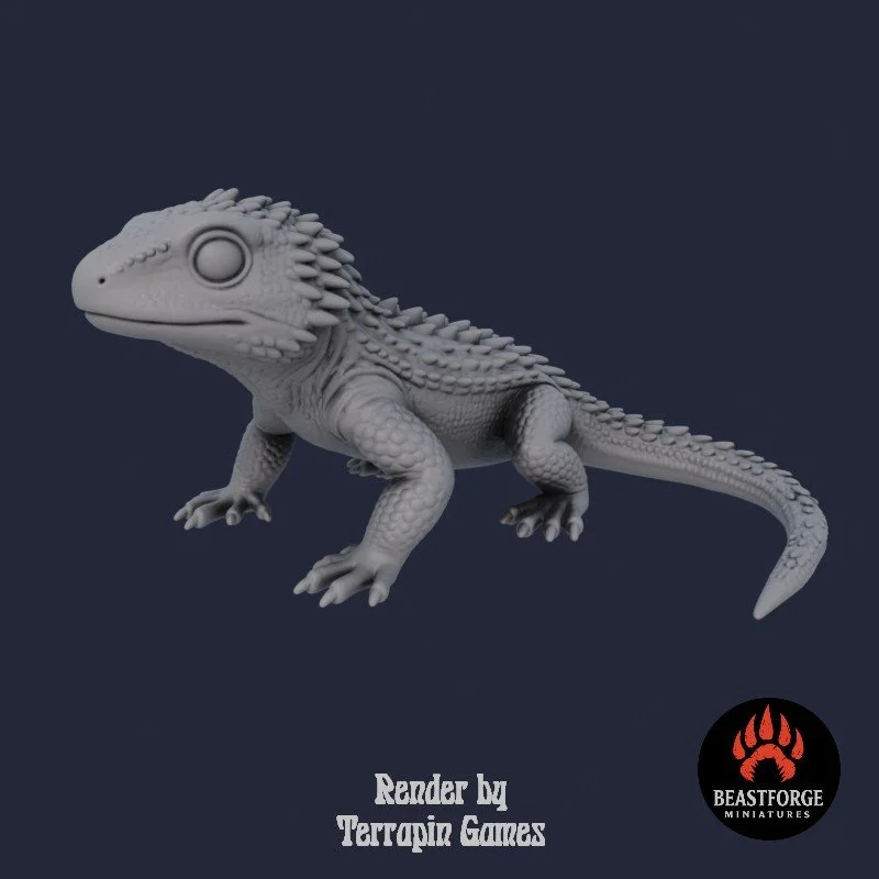 Mystic Companions - Desert Lizard 1