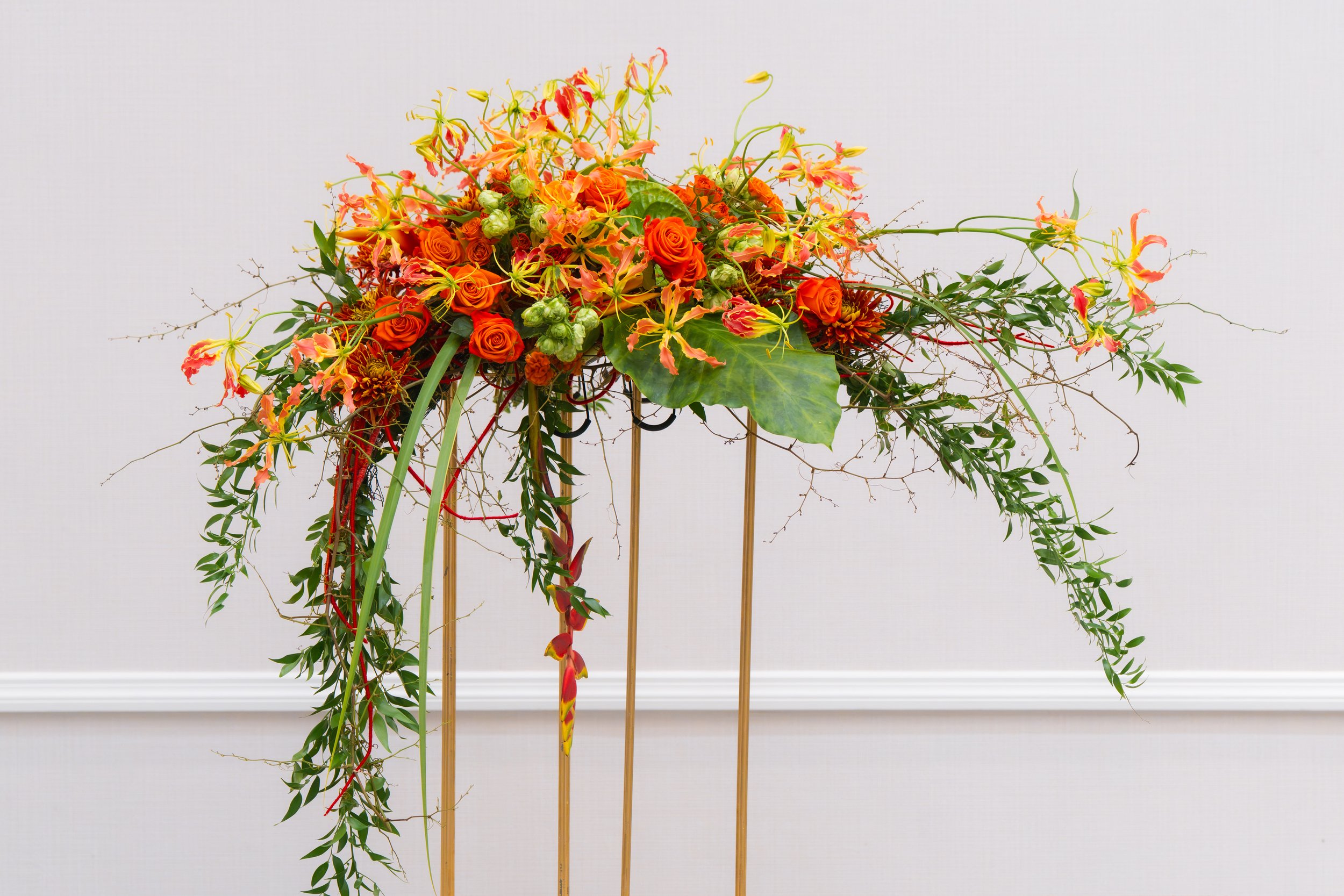 Gloriosa Casket Spray