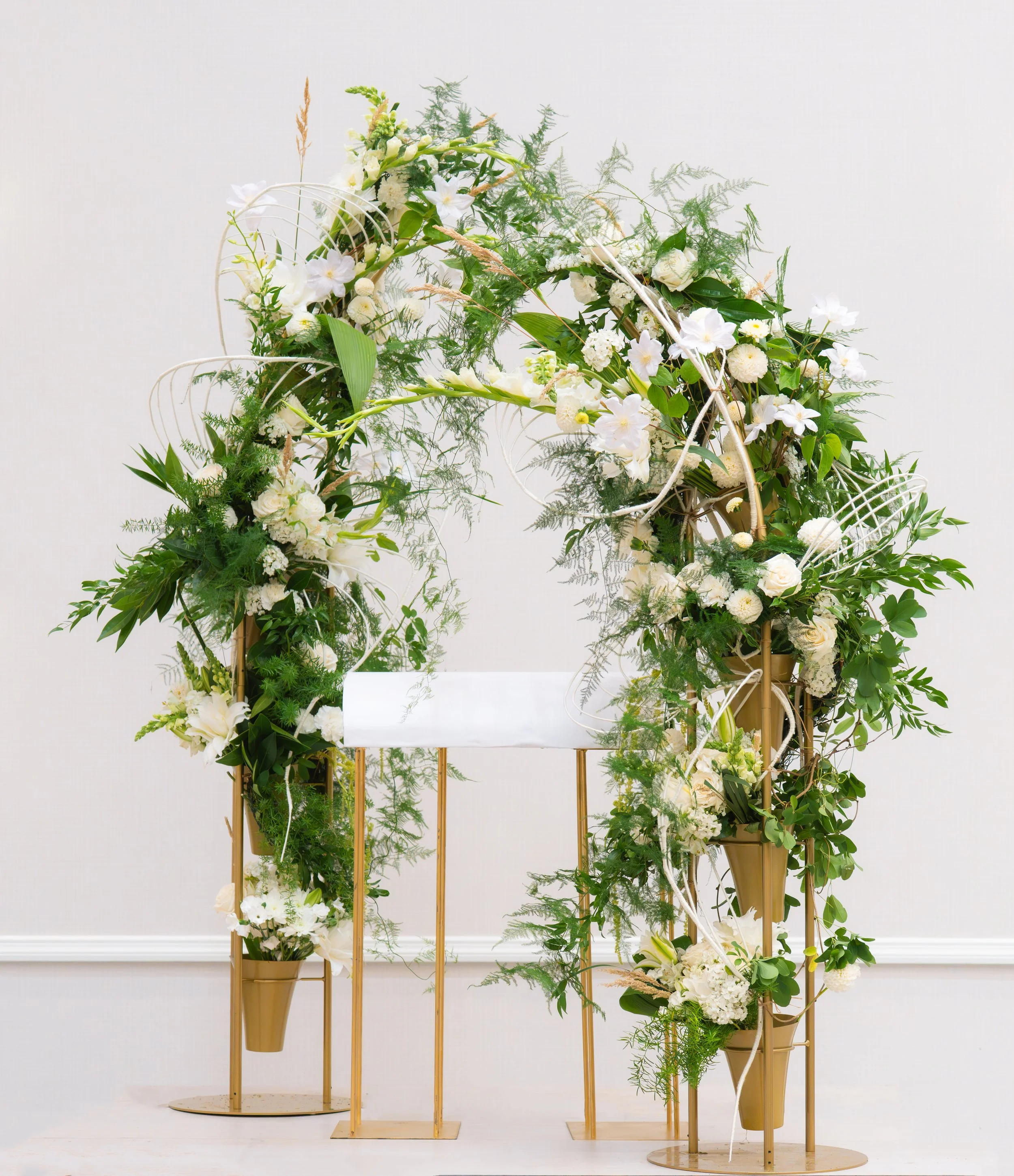 Angel Wing Casket Surround