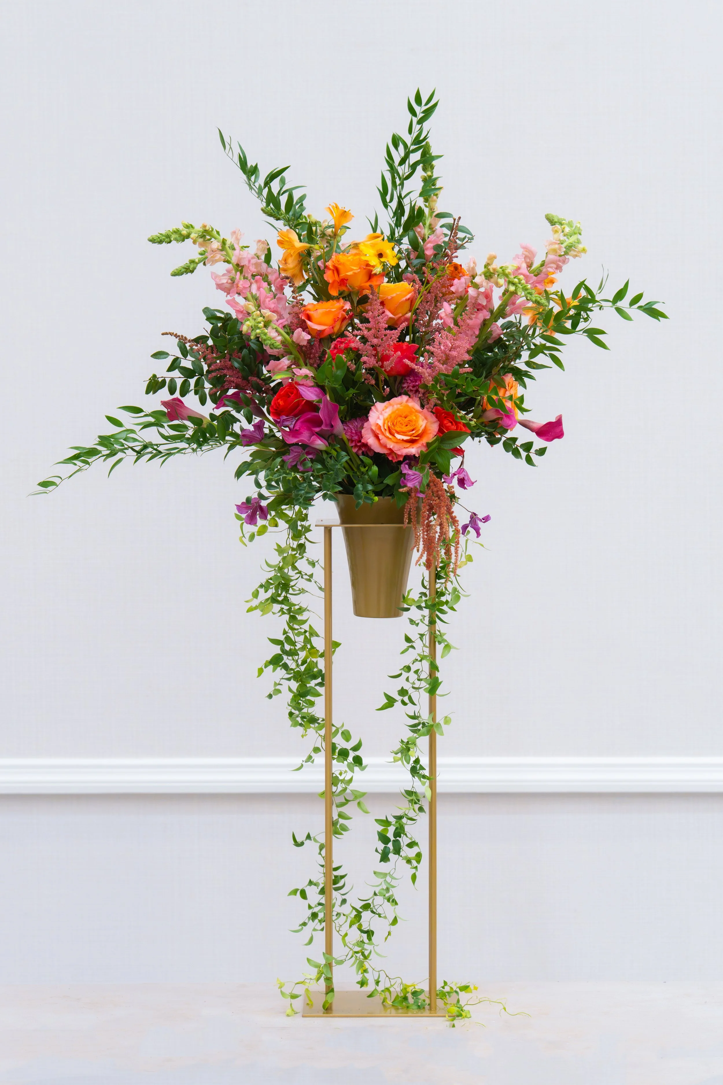 Hand Tied Bouquet on Harlow Stand