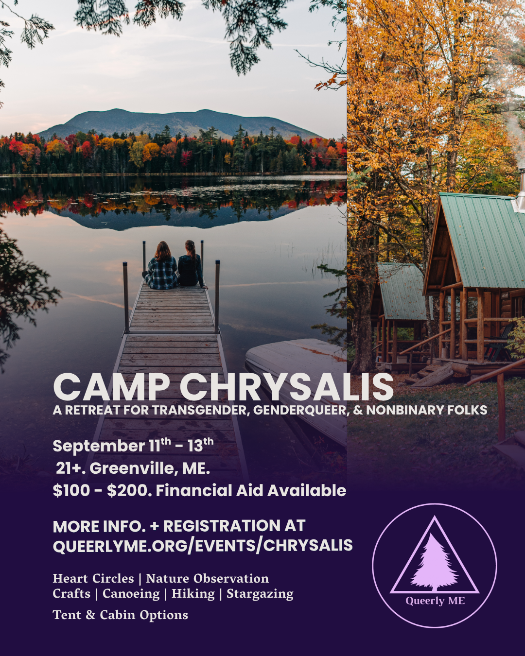 Camp Chrysalis: A Retreat For Transgender, Nonbinary, and Genderqueer Folks