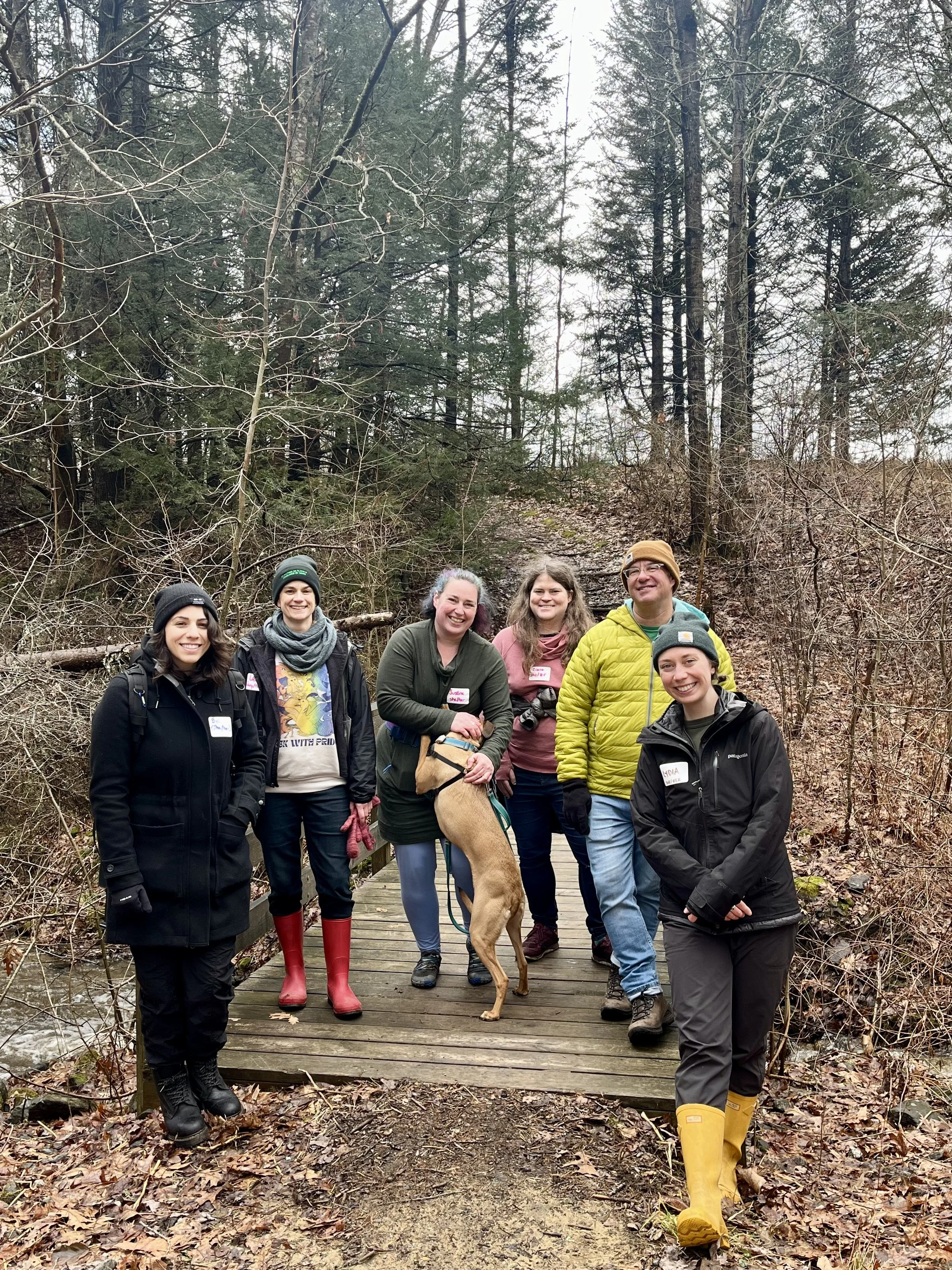 Trail Mixer, March 2024. Brunswick-Topsham Land Trust.
