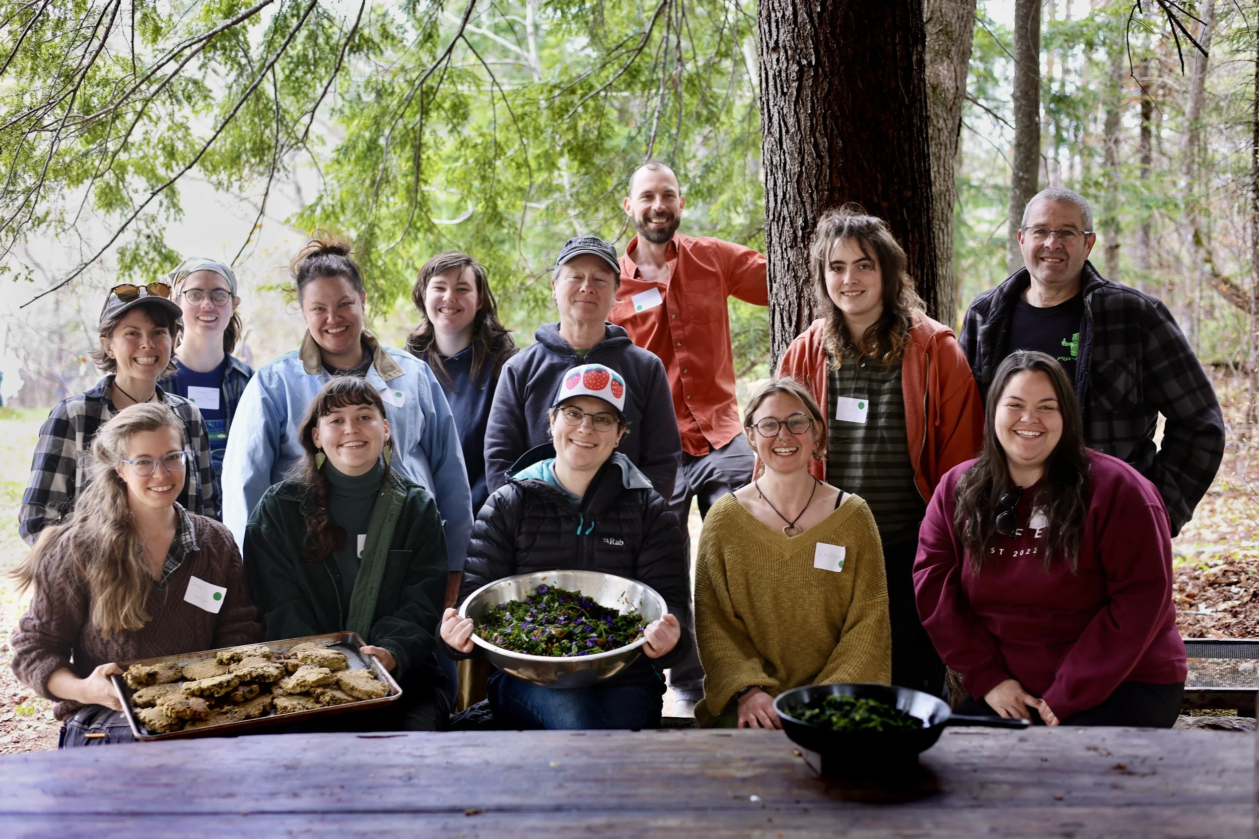 Queer Ecology & Wild Foods, May 2026. Temple, Maine Local Living School.