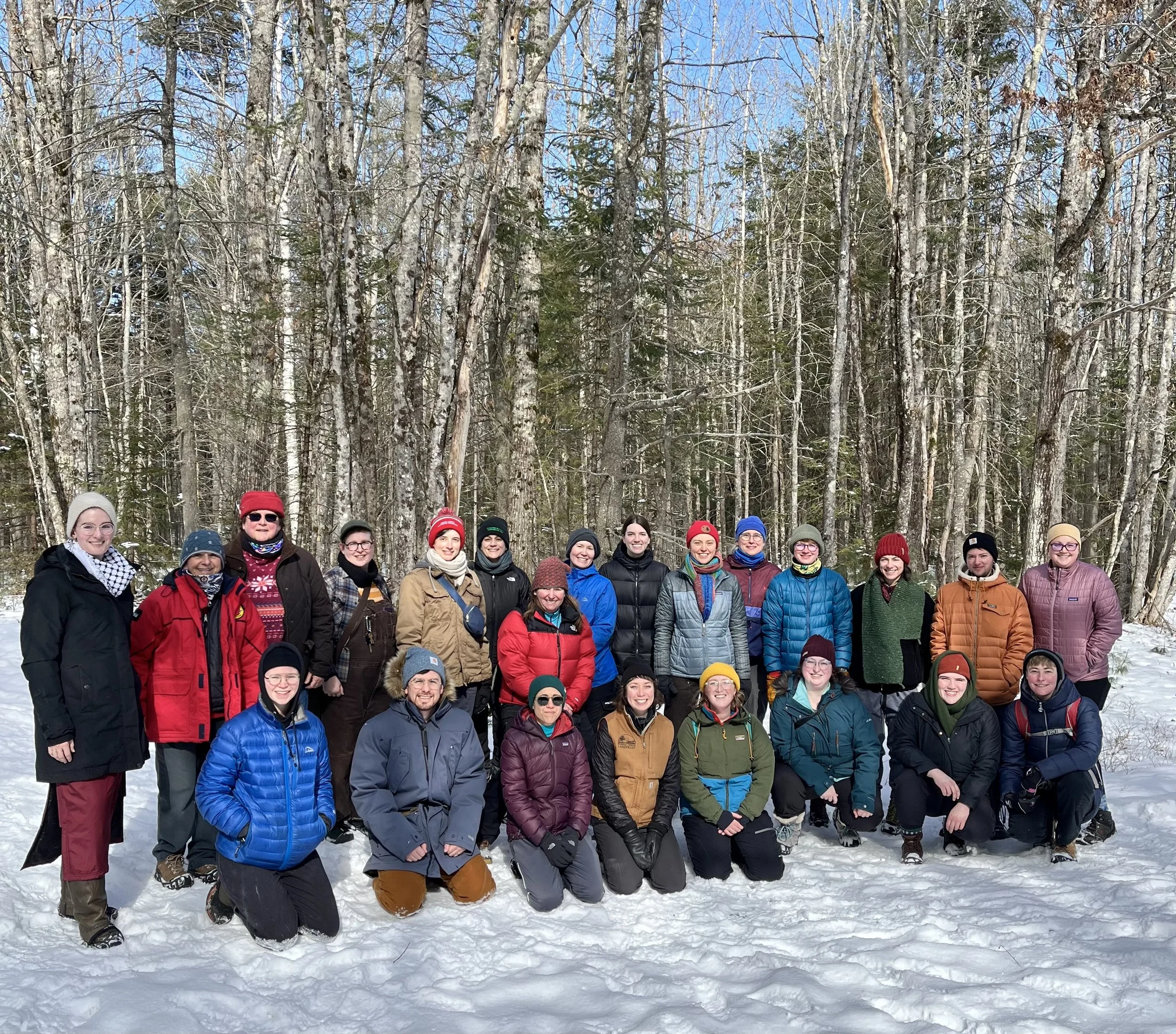 Trail Mixer, February 2024. Brunswick-Topsham Land Trust.
