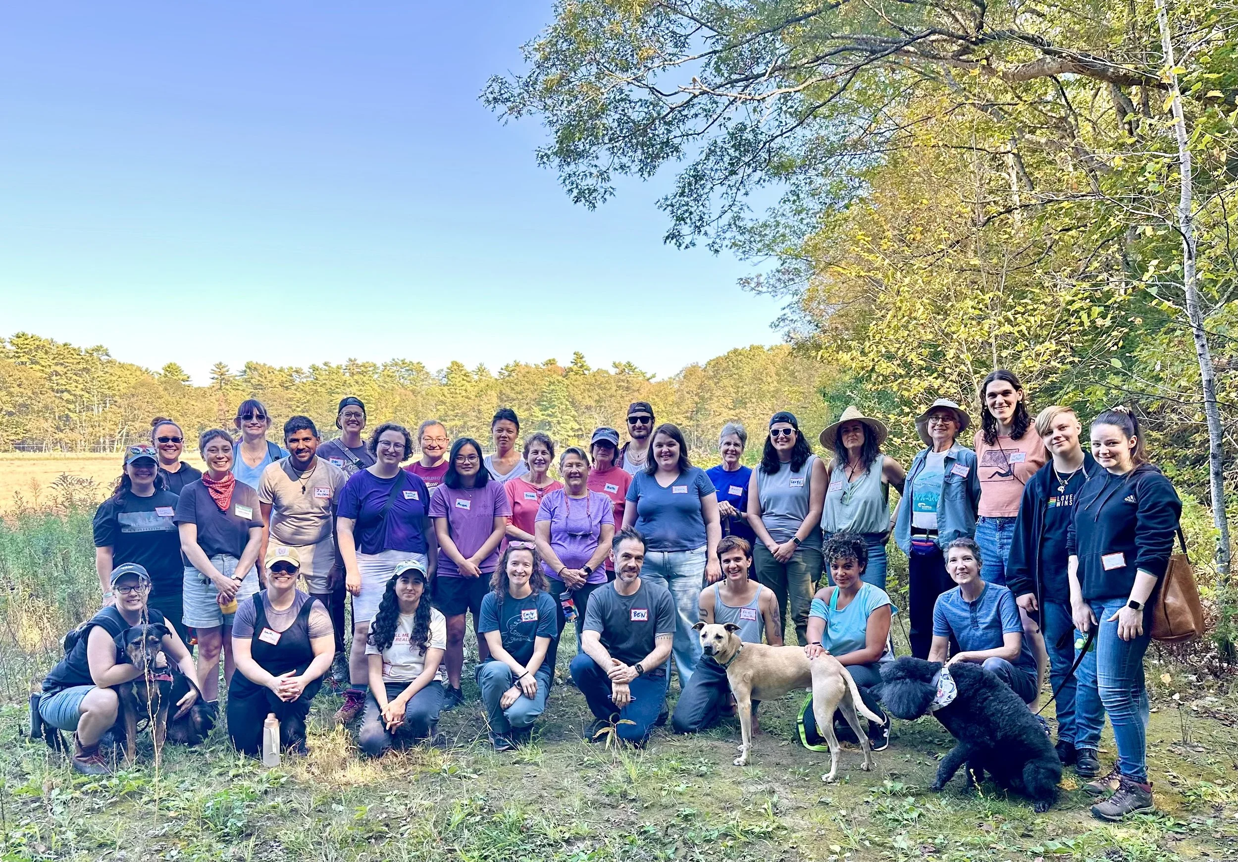 Trail Mixer, October 2025. Brunswick-Topsham Land Trust.