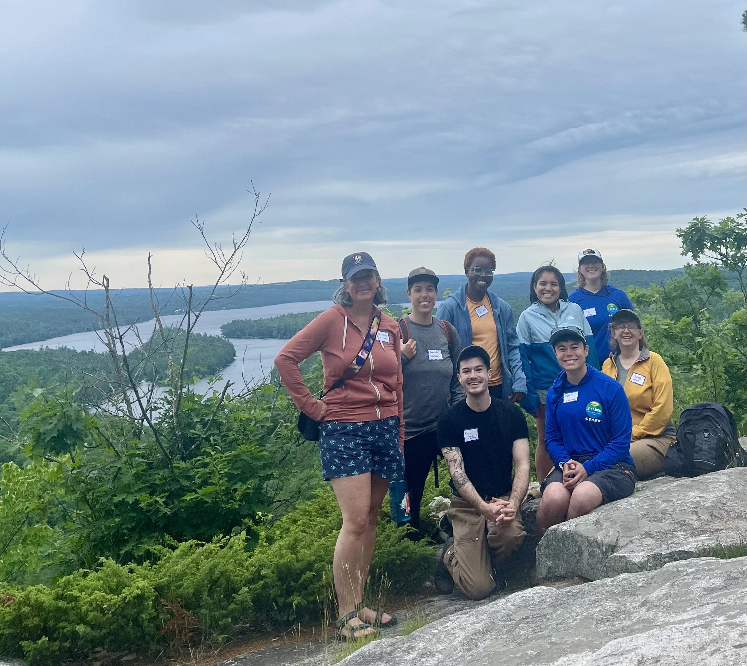 Community Hike, June 2024. Rome, 7 Lakes Alliance.