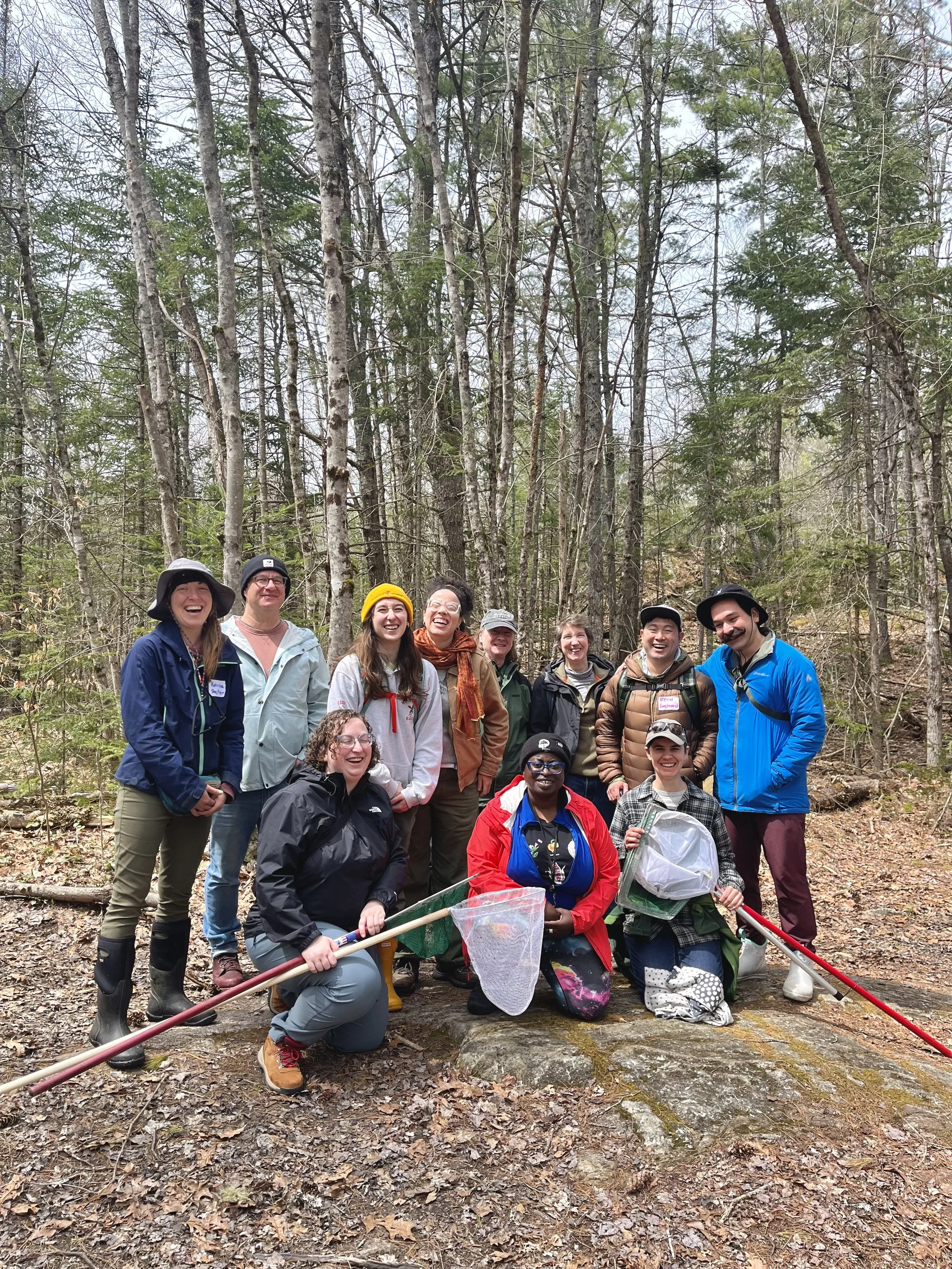 Vernal Pool Exploration, April 2024. Jefferson.