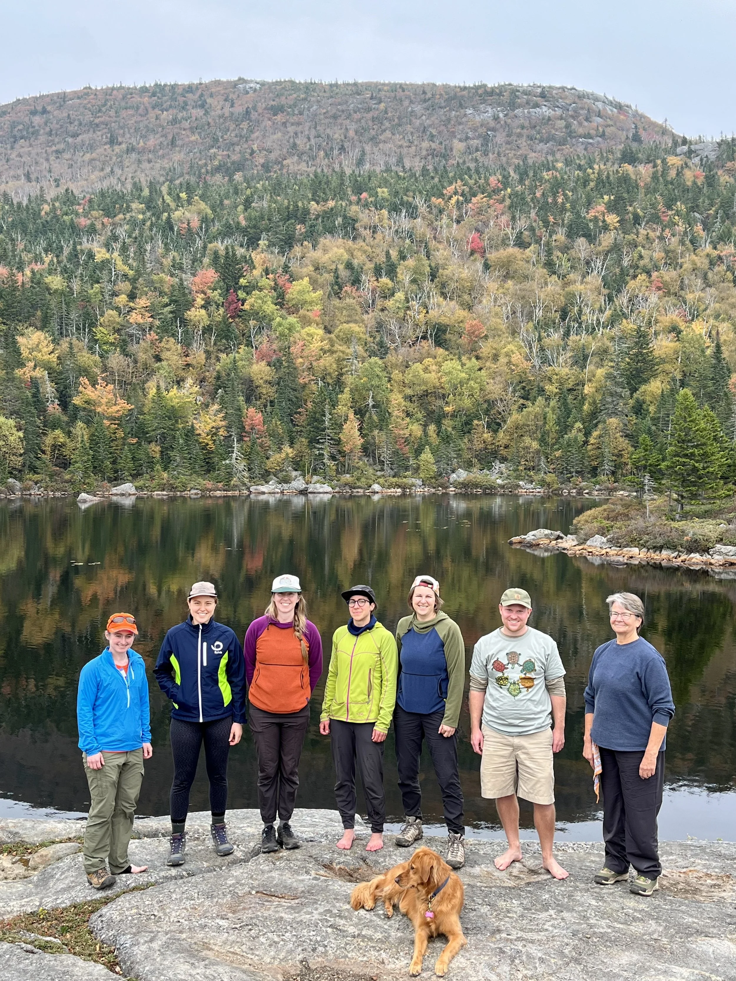 Tumbledown Mountain Hike & Community Science, September 2023.